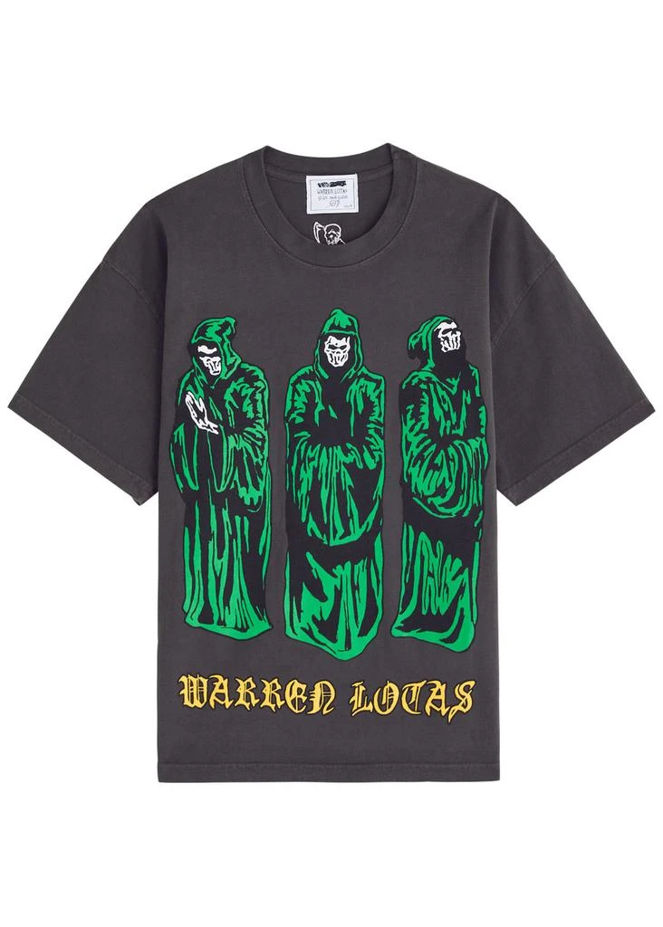 Warren Lotas Praying Druids printed cotton T-shirt 1