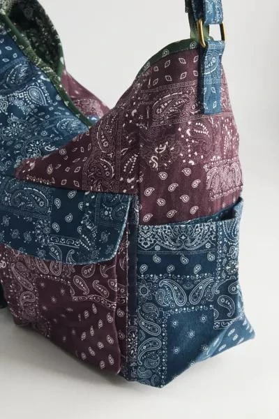 Urban Outfitters Bandana Patch Shoulder Bag 3