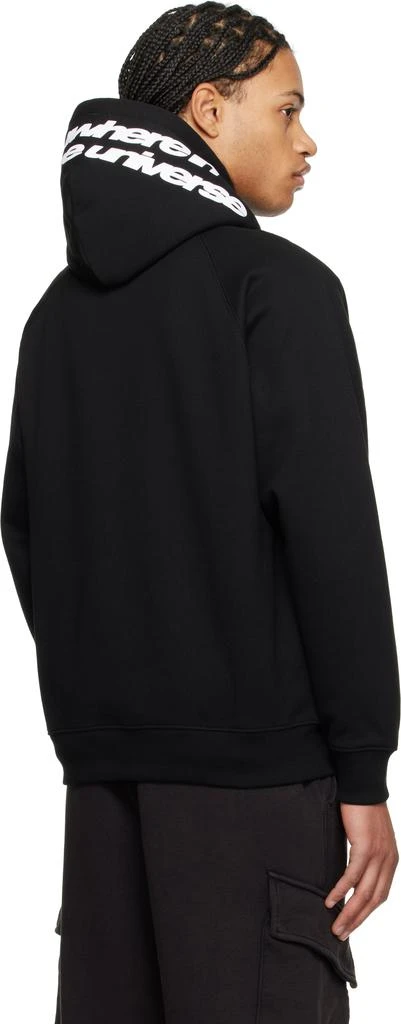 AAPE by A Bathing Ape Black Moonface Logo Hoodie 3