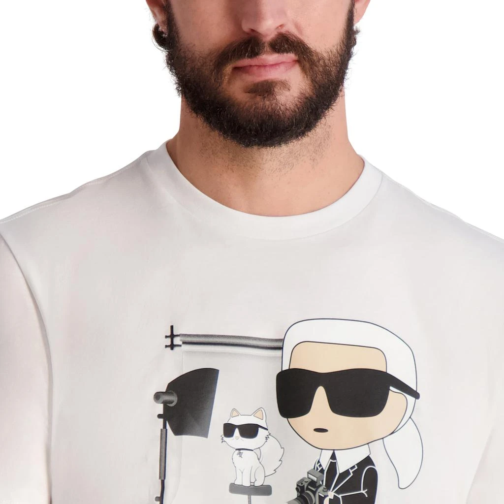 Karl Lagerfeld Paris KARL & CHOUPETTE PHOTO T-SHIRT 5