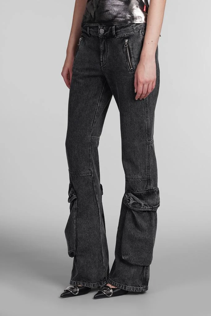 Diesel D Poky Jeans In Black Denim 4