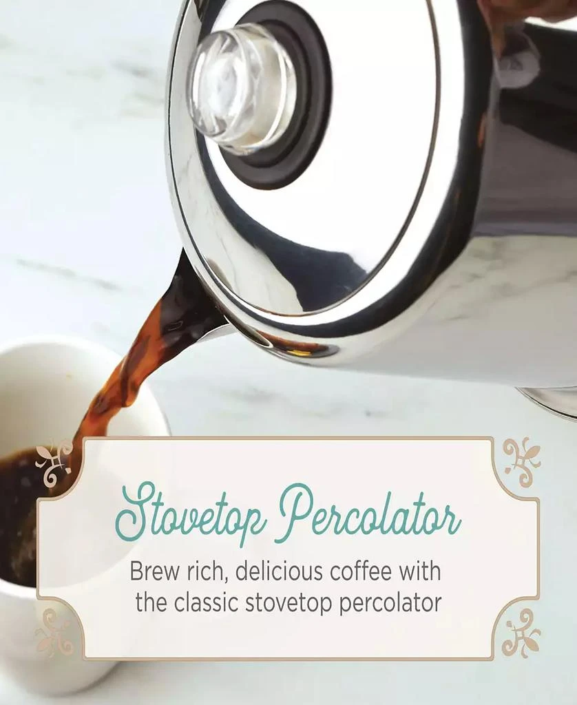 Farberware Yosemite Classic Stainless Steel 12-Cup Coffee Percolator 7