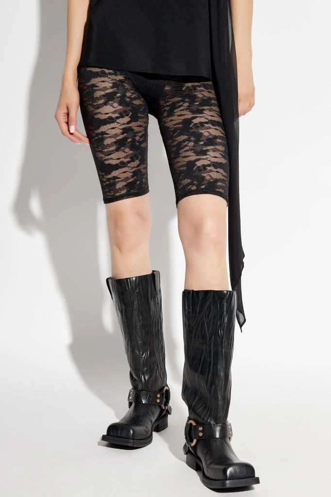Diesel Transparent shorts 'UFLB-D-OVAL-LACE-SHORT' 3