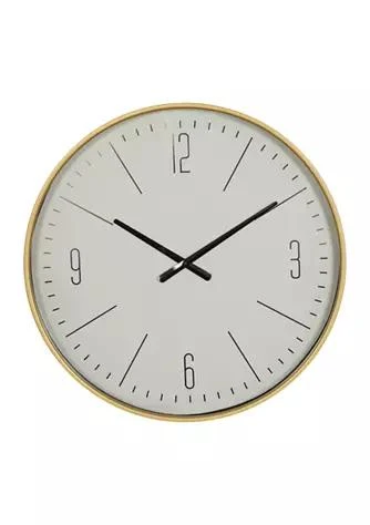 Monroe Lane Contemporary Glass Wall Clock