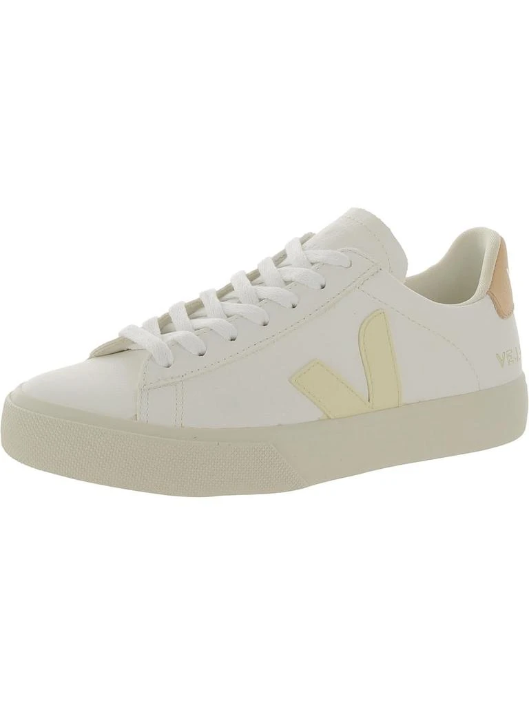 Veja Campo Chromefree Womens Leather Low-Top Casual and Fashion Sneakers 4