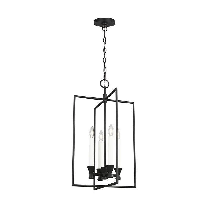 C&M by Chapman and Myers Chapman & Myers Keystone 4 Light Lantern 3