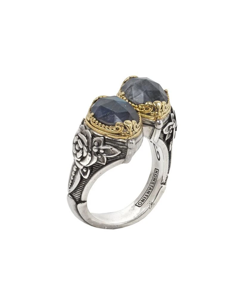 Konstantino 18K & Silver Spectrolite Ring 1