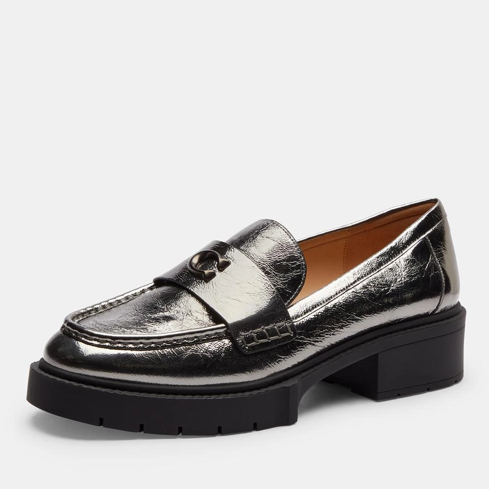 Coach COACH WOMEN'S LEAH LEATHER LOAFERS 4