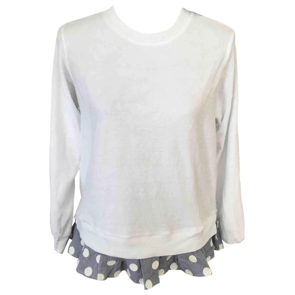 Clu Clu White Cotton Knitwear 1