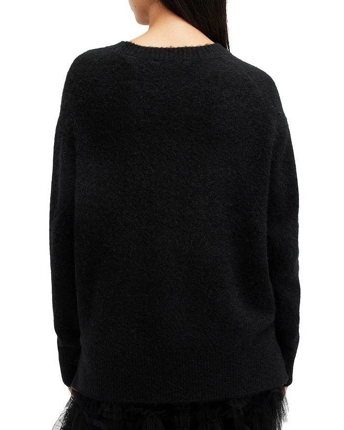 ALL SAINTS Goth Graphic Sweater 3