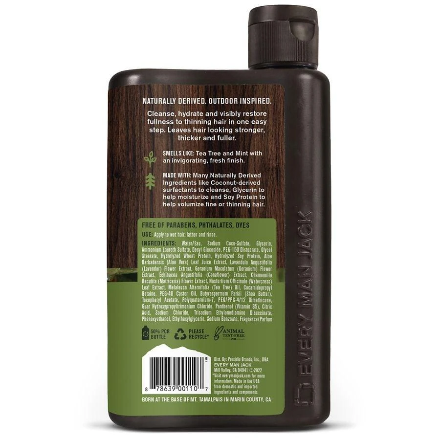 Every Man Jack Thickening Shampoo + Conditioner Tea Tree 2