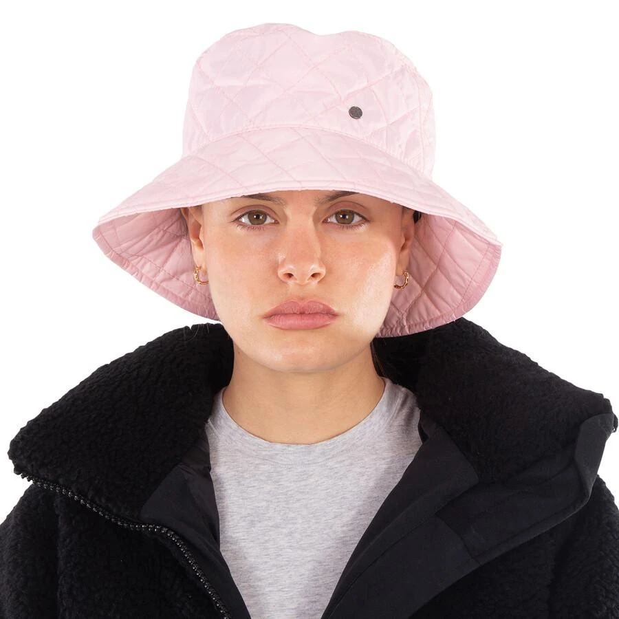 MAISON MICHEL Ladies Pink Angele Quilted Bucket Hat 2