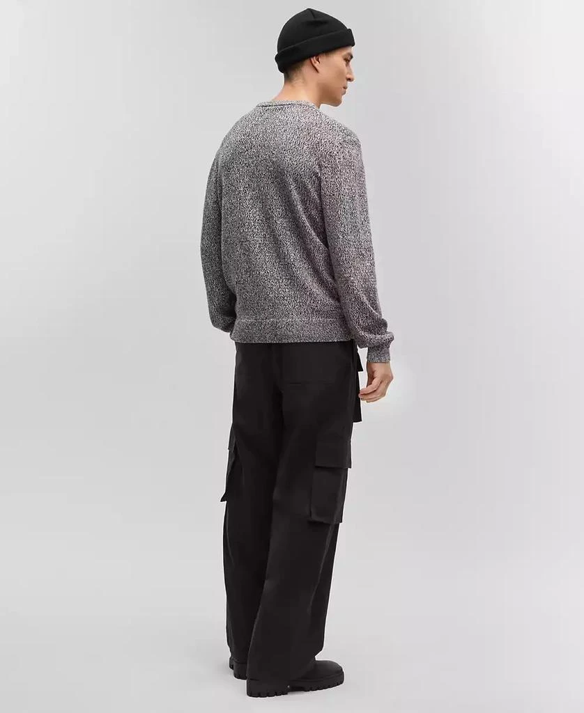 Mode of One Men's Regular-Fit Marled-Knit Sweater, Created for Macy's 3