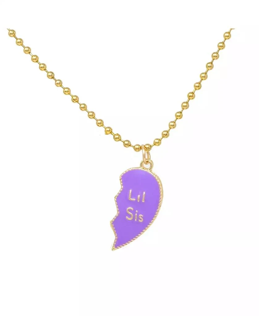 ZOMI GEMS Girls Sis
Lil Sis Magnetic Heart Necklace Set 4