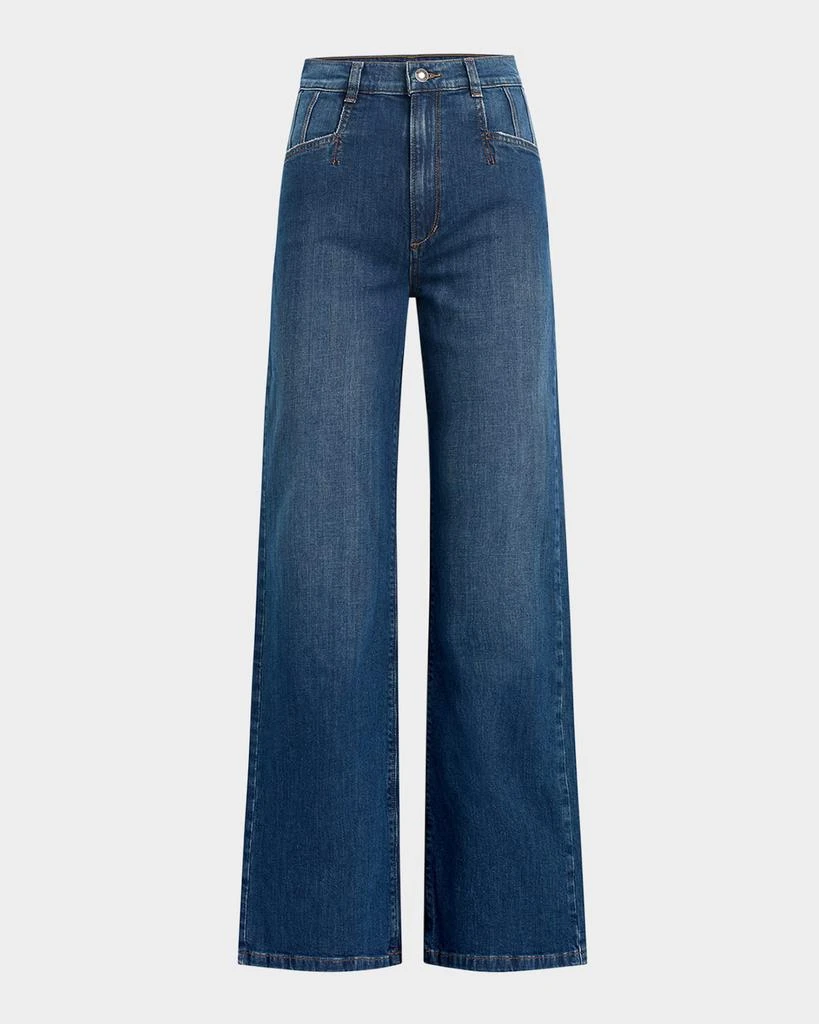 Favorite Daughter The Jordie Wide-Leg Jeans 1