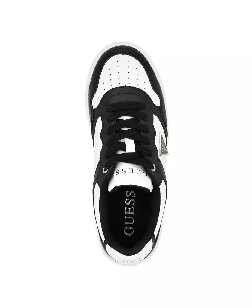 GUESS Miram Platform Lace-Up Court Casual Sneakers 4