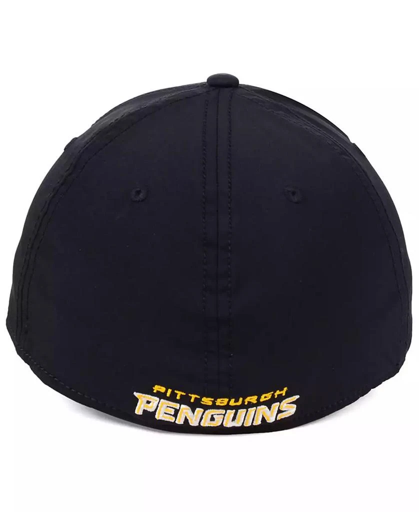 Authentic NHL Headwear Authentic NHL Headwear Pittsburgh Penguins Basic Flex Stretch Fitted Cap 4