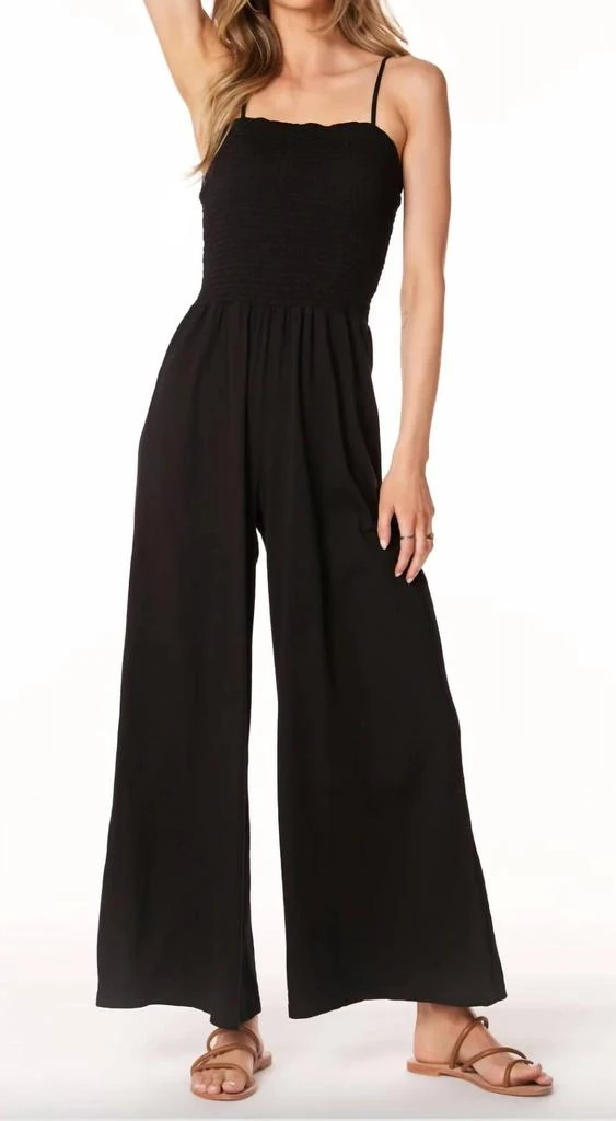 Bobi Bobi - Cami Strap Smocked Jumpsuit 1