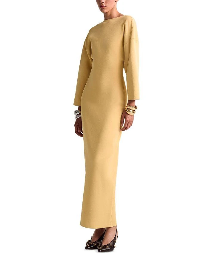 green emerald velvet dress Pandia Skirt main image 0