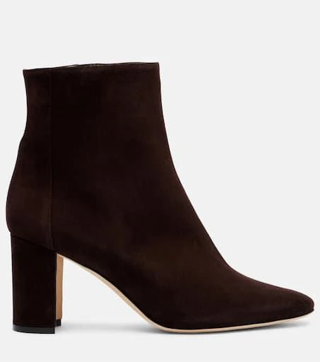 Manolo Blahnik Rosie 70 suede ankle boots 4