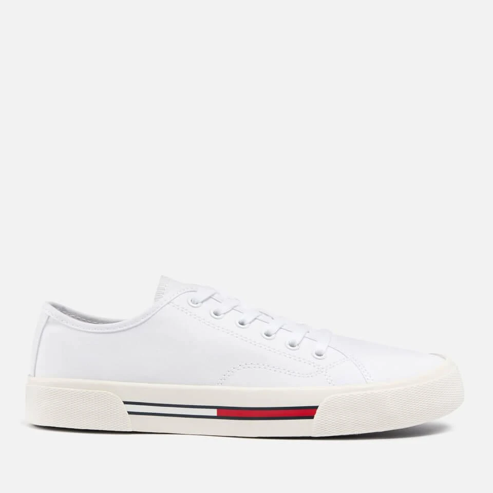 Tommy Jeans TOMMY JEANS WOMEN'S LOW TOP CANVAS TRAINERS 1