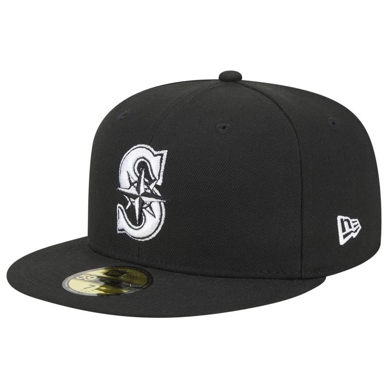 New Era New Era Mariners 5950 Evergreen Side Patch Fitted Hat - Adult 1