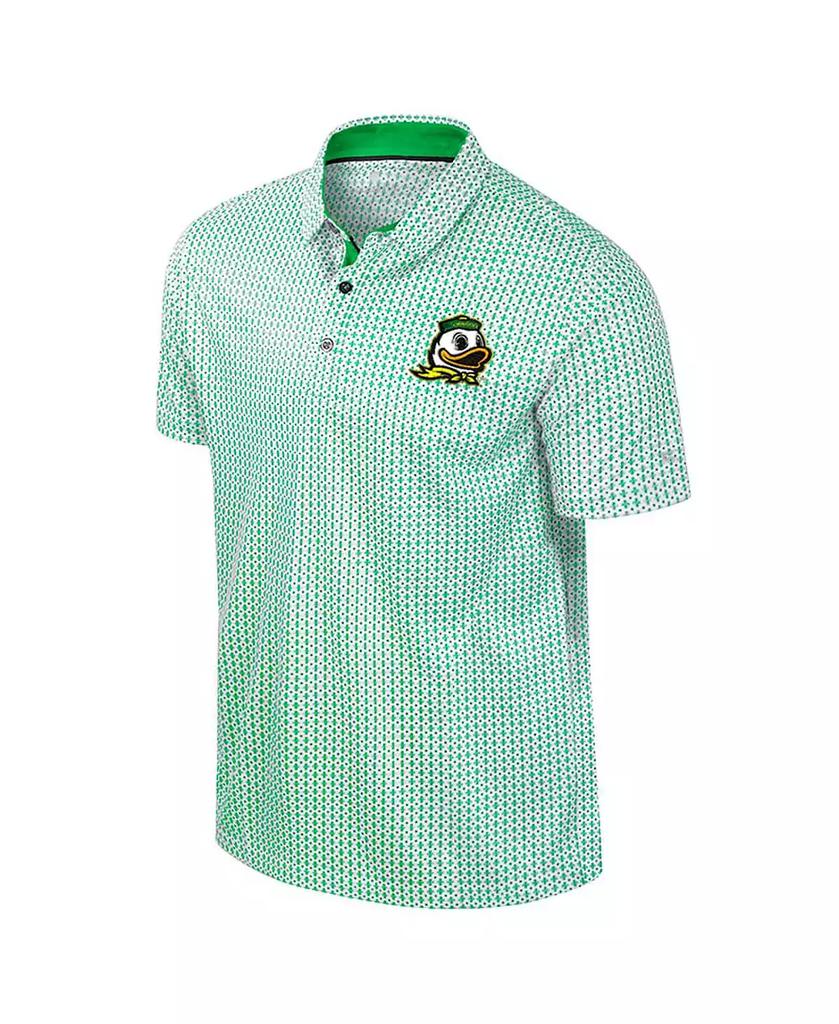 Colosseum Men's Green Oregon Ducks Big Tall Marty Rival Polo Shirt
