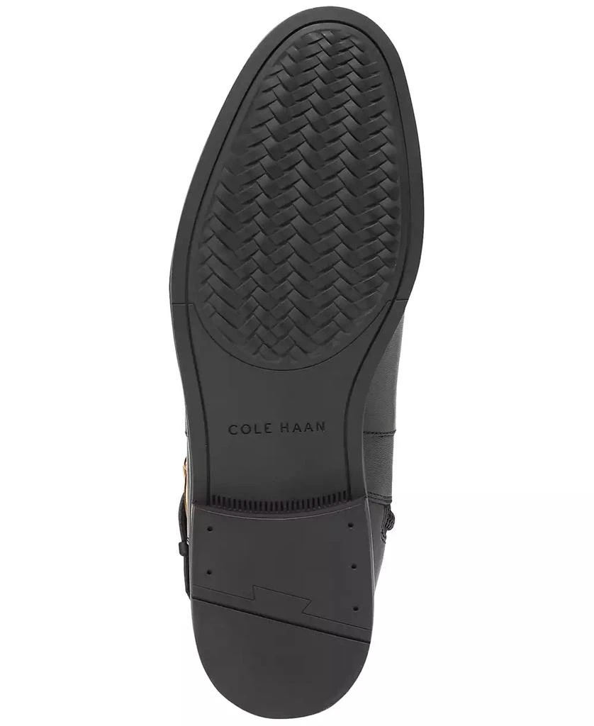 Cole Haan Women's Clover Stretch Side-Buckle Riding Boots 4