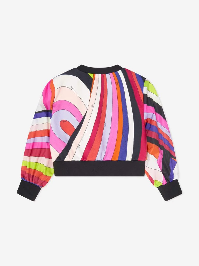 EMILIO PUCCI PUCCI Girls Iride Print Sweatshirt in Multicolour 3