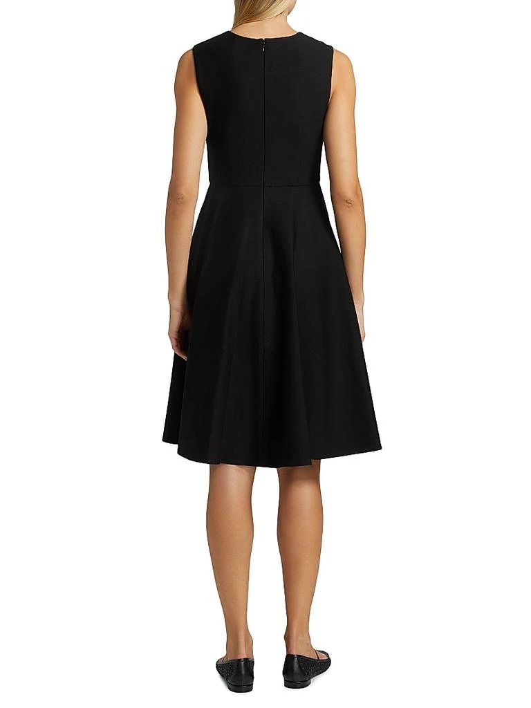 Mainline Ponte Fit-&-Flare Dress  On Sale Now with Up to 63% Off |  Discover Exclusive Deals & Savings at BeyondStyle  Authentic Kate Spade  modern|women's apparel|knee-length|Women's|fit &  flare|solid|pleated|crewneck|dresses|women's|sleeveless with ...
