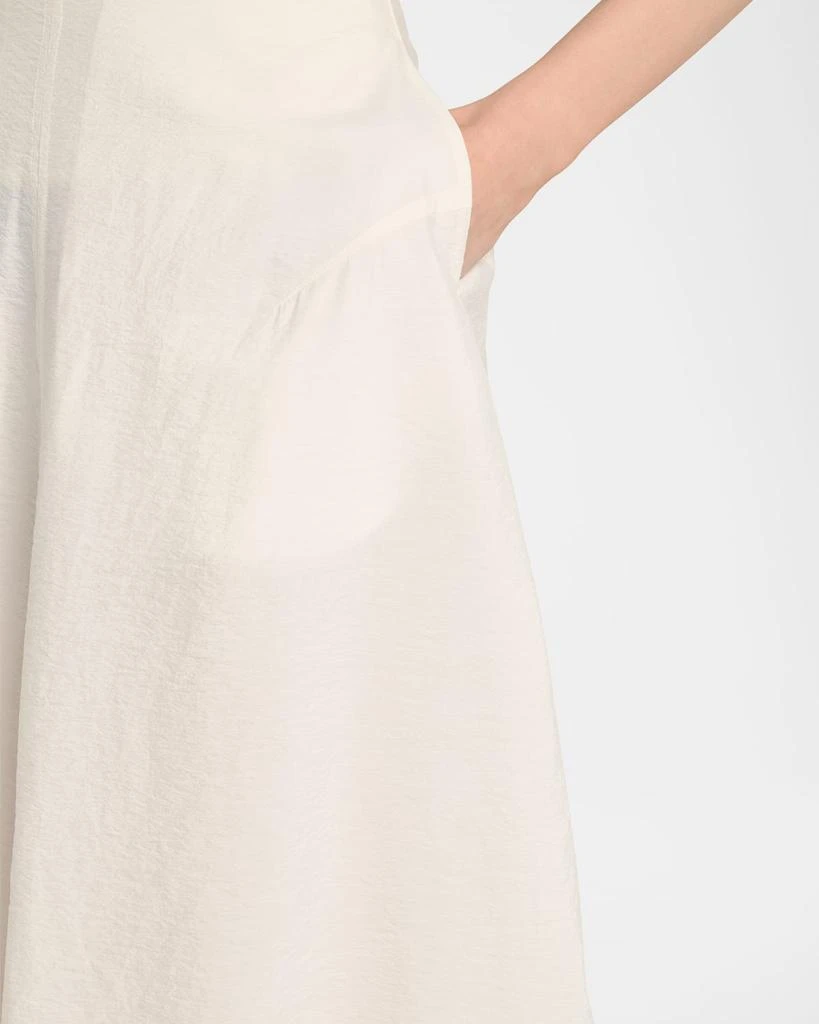 Totême Cotton Voile Ankle Parachute Skirt 5