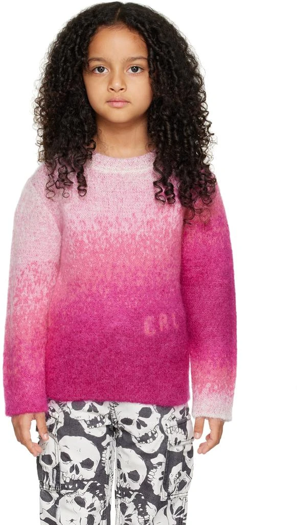 ERL Kids Pink Gradient Sweater 1