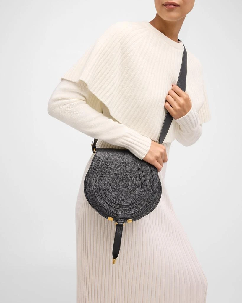 Chloé Marcie Medium Slim Crossbody Bag in Grained Calfskin 3