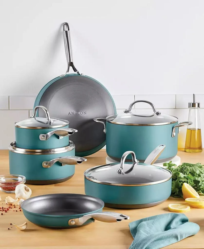 Anolon Achieve Hard Anodized Nonstick Cookware Set, 10 Piece 13