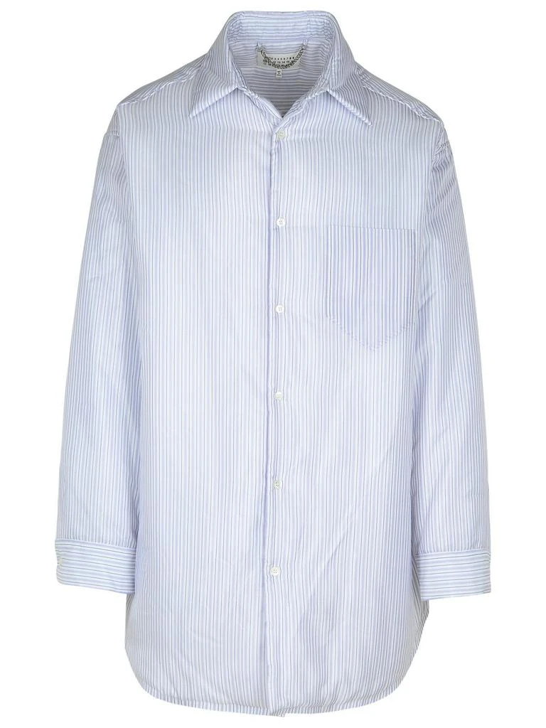 MAISON MARGIELA Maison Margiela Padded Stripe Shirt from Cettire