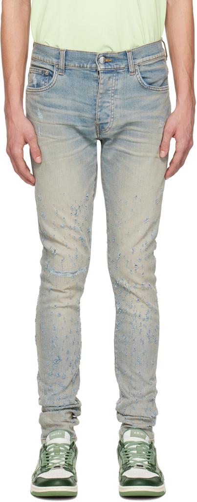 AMIRI Blue Shotgun Jeans