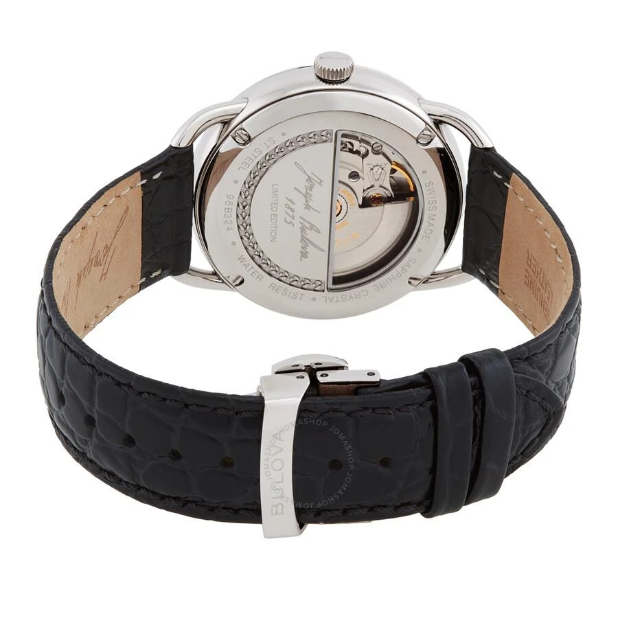 Bulova Commodore Automatic Brown Dial Men's Watch 96B324 3
