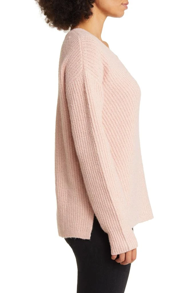 Caslon Directional V-Neck Sweater 3