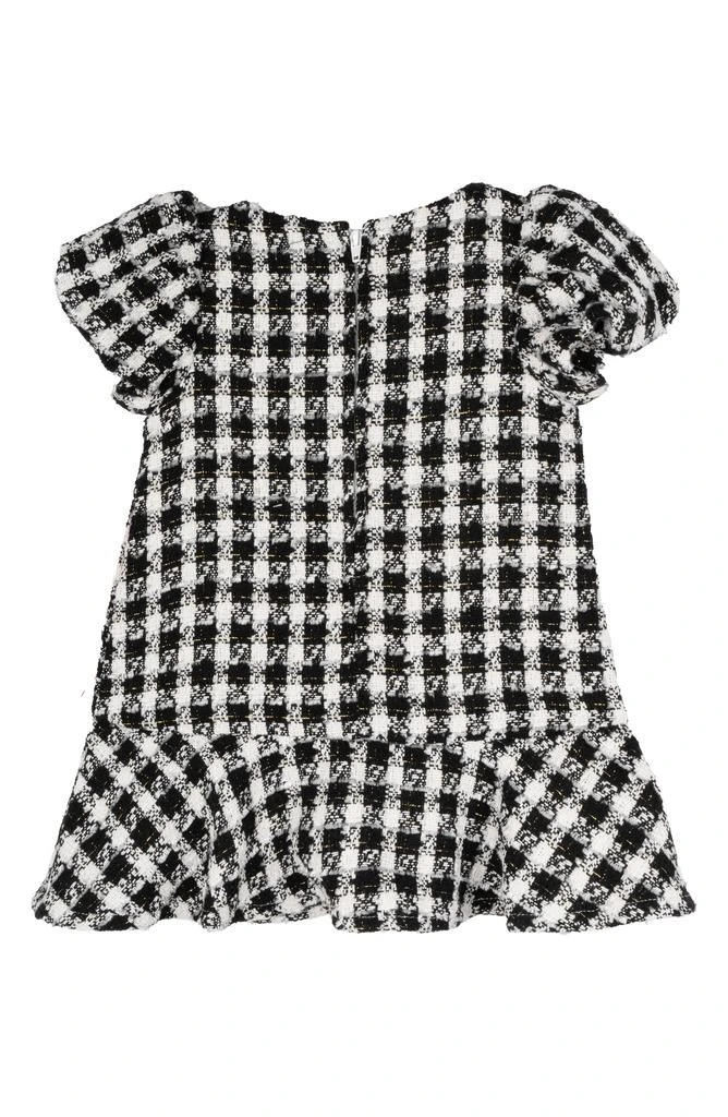 Rare Editions Tweed Puff Sleeve A-Line Dress & Bloomers Set 2
