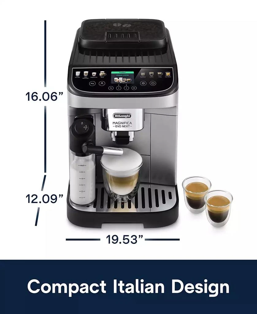 De'Longhi Magnifica Evo Next Fully Automatic Espresso Machine 8