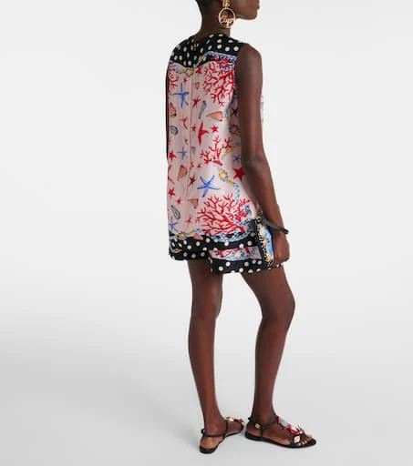 Dolce 
Gabbana Capri printed silk top 3