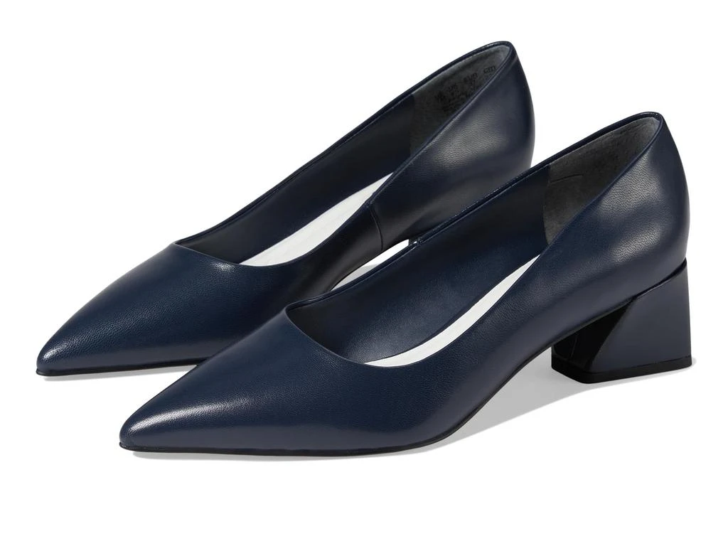 Franco Sarto Racer Pointed Toe Block Heel Pump 1