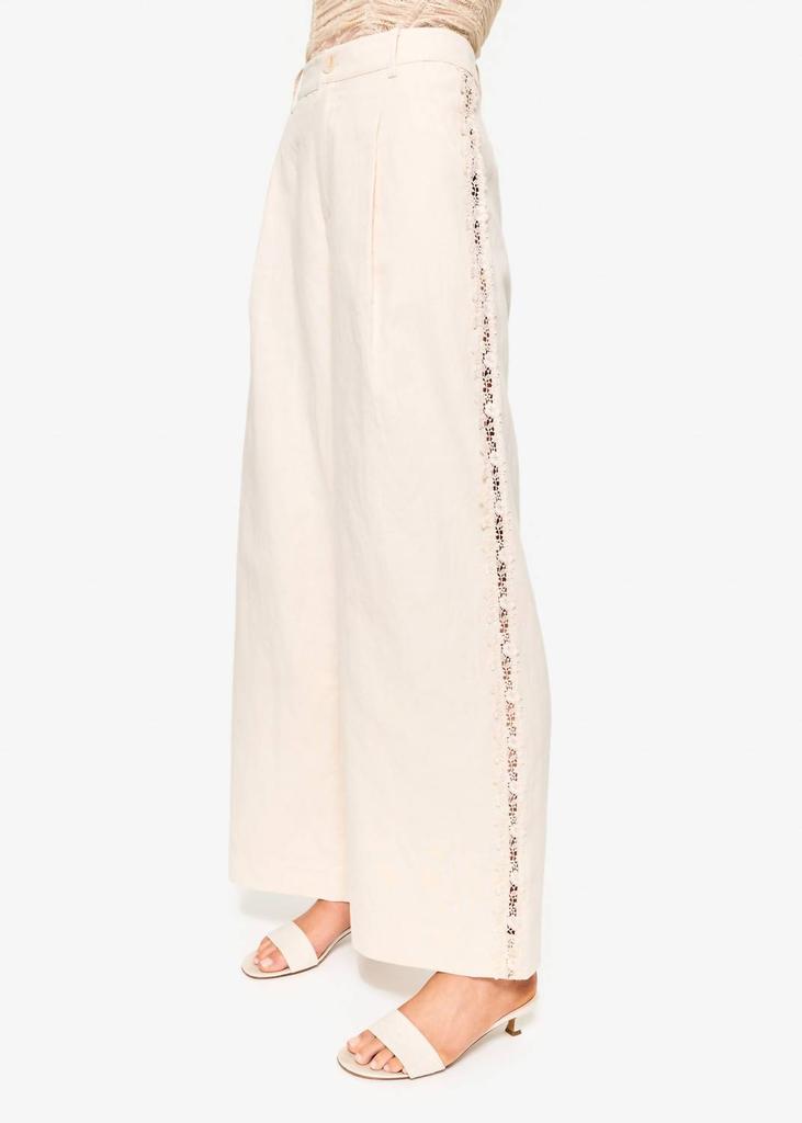 CAMI NYC Lorca High Rise Pants In Bone