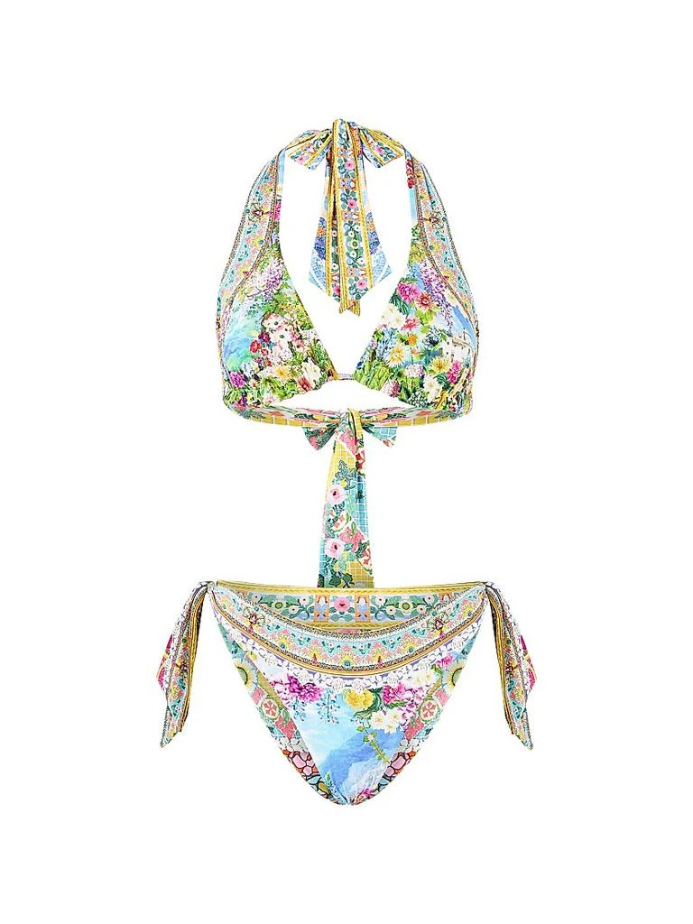 Camilla Reversible Printed Triangle Bikini
