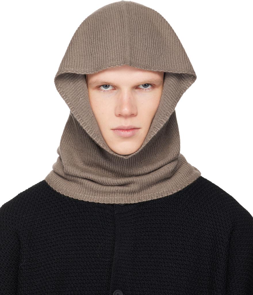 Homme Plissé Issey Miyake Brown Beanie Scarf - Hats - Compare