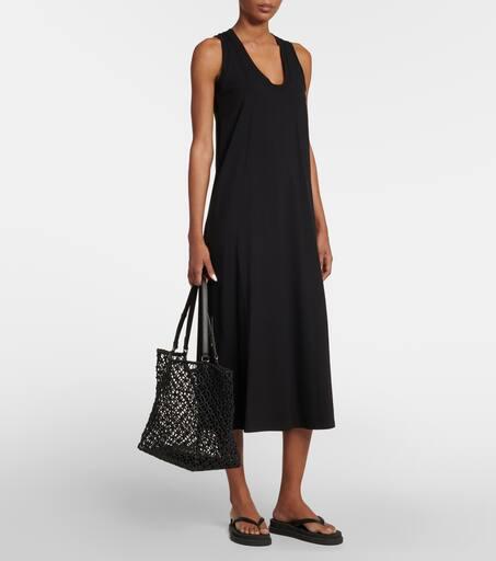 Max Mara Leisure Paraggi cotton-blend midi dress