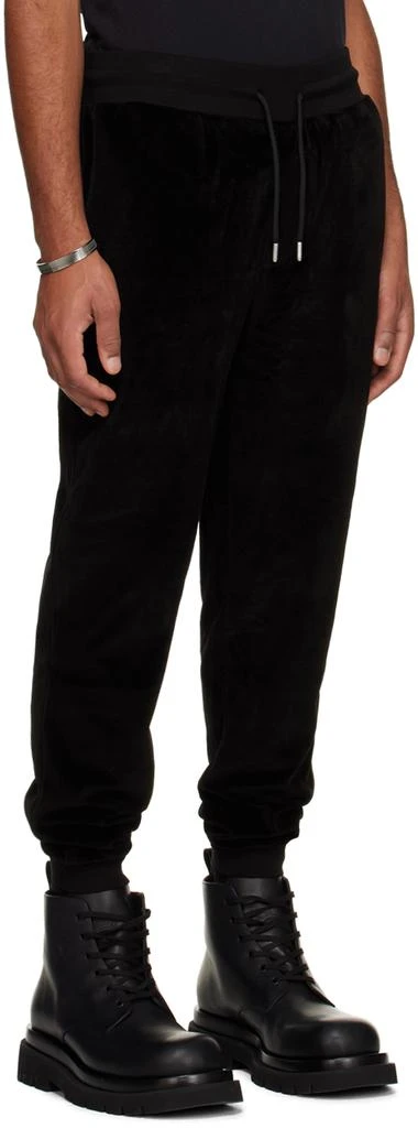 BOSS Black Embroidered Sweatpants 2