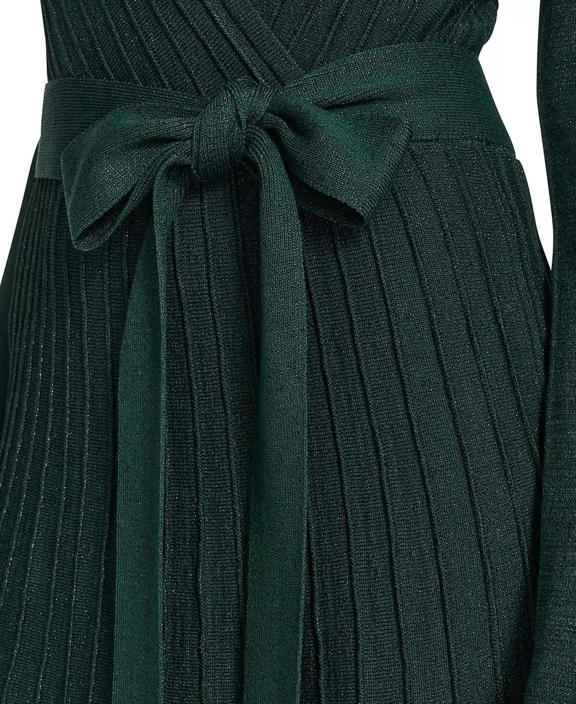 Jessica Howard Women's Fit and Flare Midi Sweater Dress 4