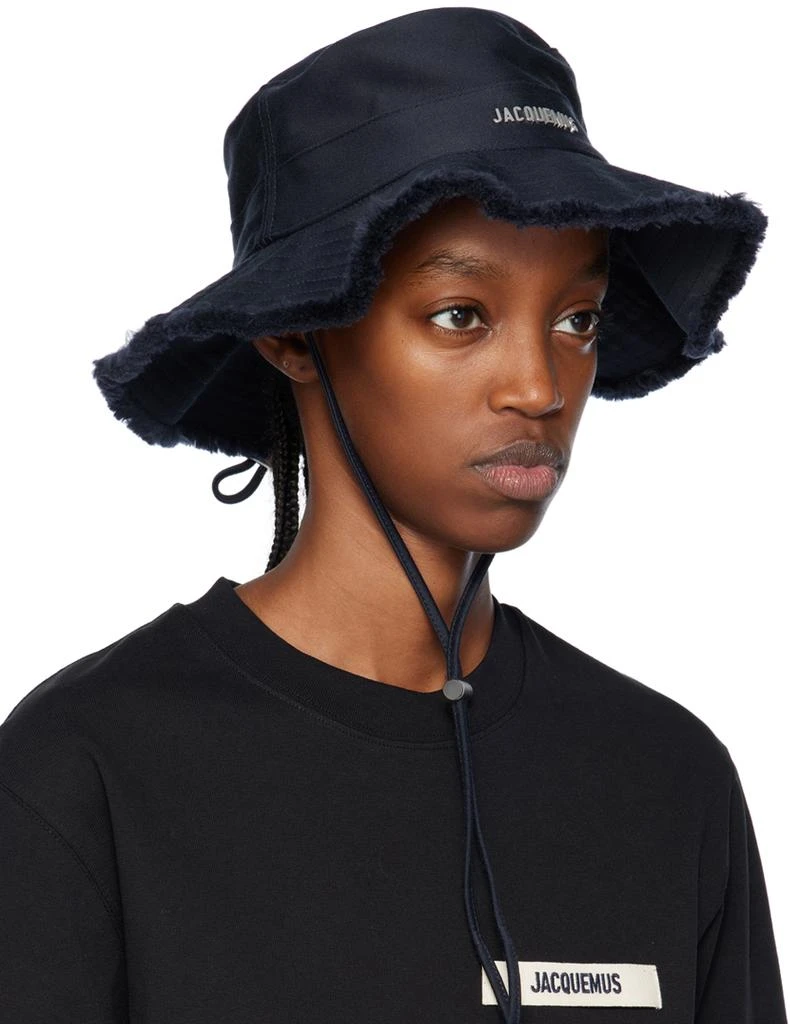 Jacquemus Navy 'Le bob Artichaut' Hat 2