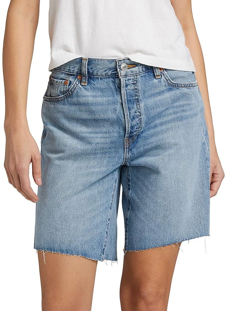 Re/Done `90s Comfy Denim Boyfriend Shorts 3